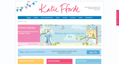 Desktop Screenshot of katiefforde.com