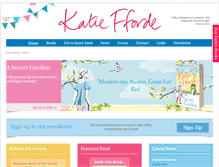 Tablet Screenshot of katiefforde.com